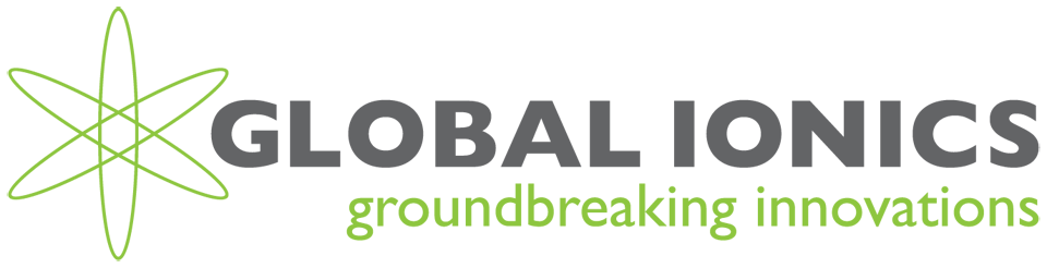 logo. Global Inonics, Groundbreaking innovations.